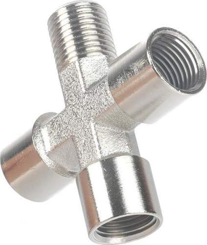 Переходник Patriot 1259/2  (крест 1/4"MFFF) 830900015