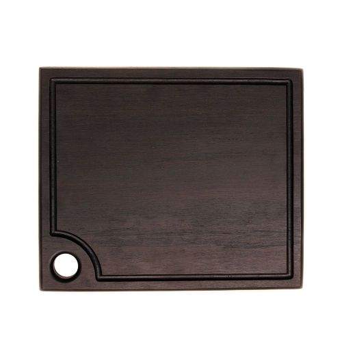 P.L. Proff Cuisine Доска 73038097 для подачи черн.(прес.уголь бамбука) 45*28*1,9см  8003-2