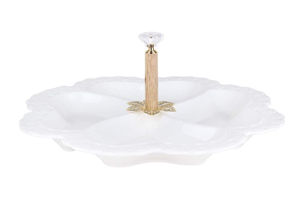 КОРАЛЛ Менажница ZD20205 4х-секционная 30см 194103