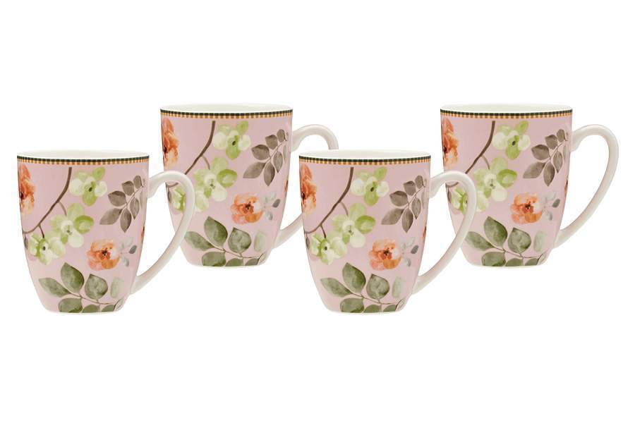 MAXWELL & WILLIAMS Arcadia розовый Набор 4 кружки 420мл MW413-YD0038