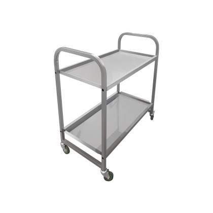 Тележка  мко748 сервировочная 2-х ярусная 850х500х900мм Luhstahi нерж.  