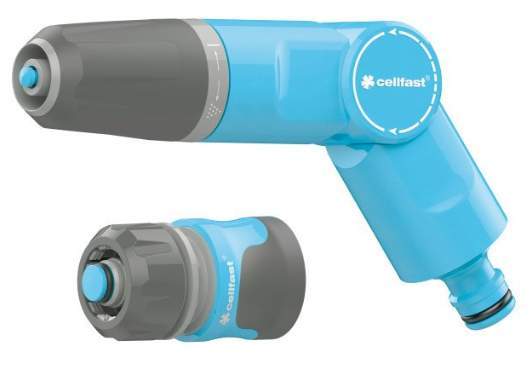 Пистолет Cellfast Idealline Variant 1/2" д/полива  с коннект. с автост.50-740
