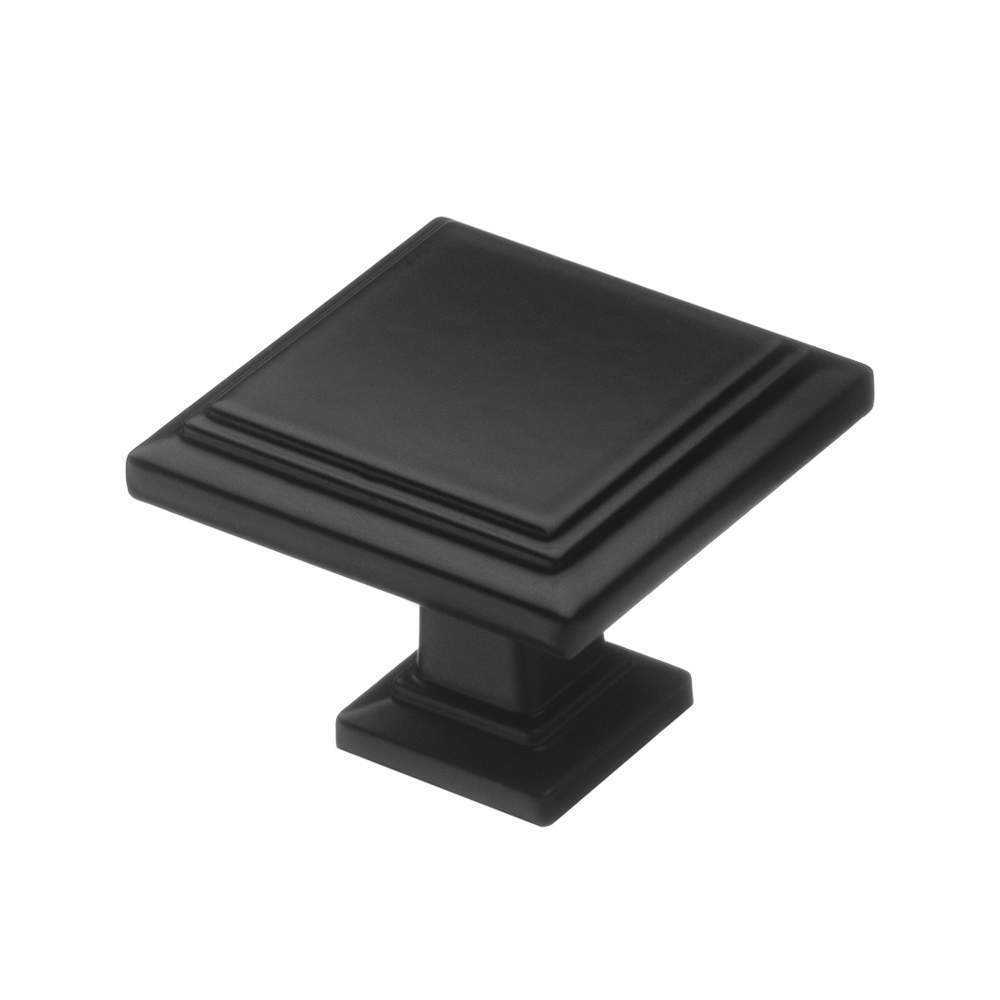 Ручка-кнопка  RK-105 BL  матовый черный 