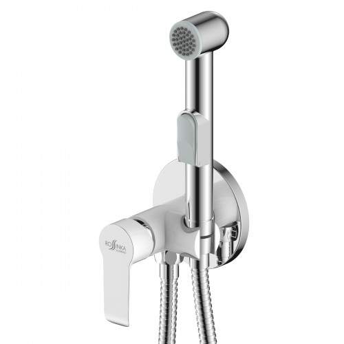 Смеситель Rossinka  W25-51 с гигиен.душем  хром