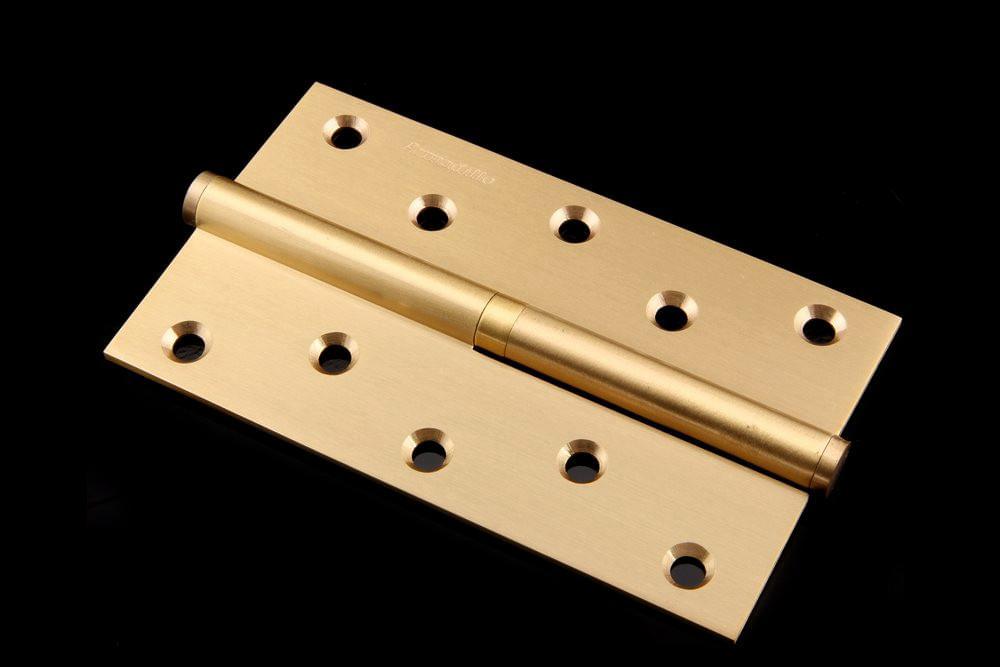 Петля съемная 613-5 /125х75х2,5/ SG /SB  мат/золото  L