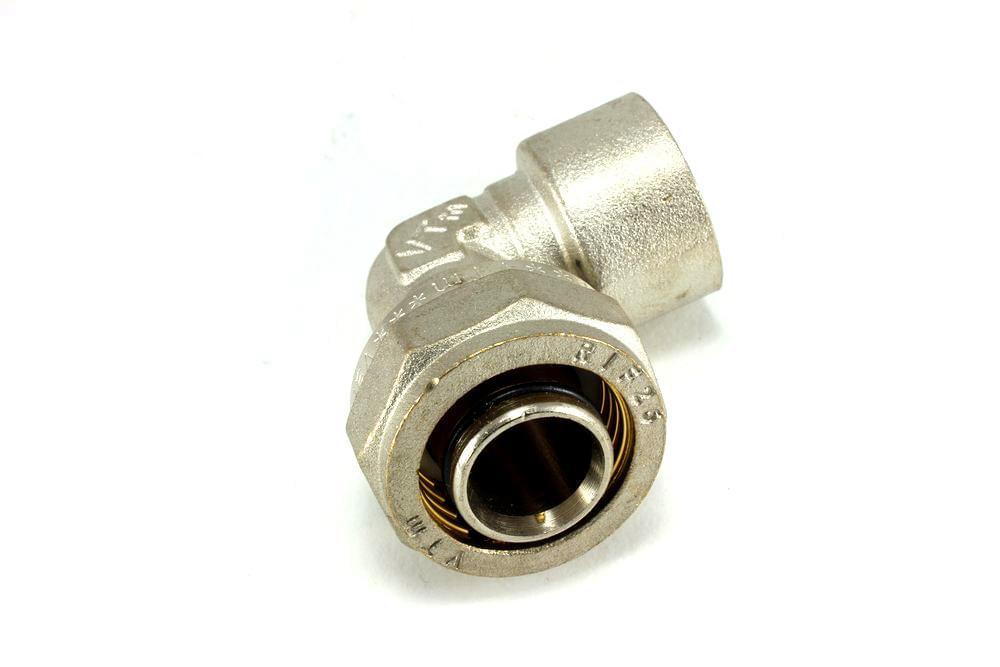 Угольник обжим. в/р  26 х 3/4"  VT