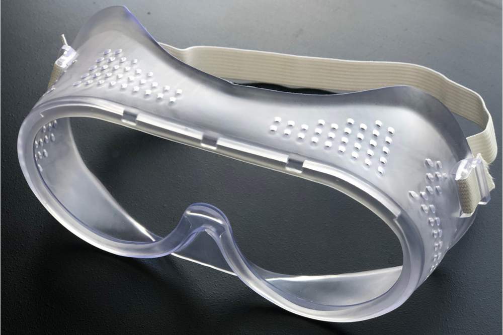 Очки защитные с прямой вентиляцией (арт 704)  15704