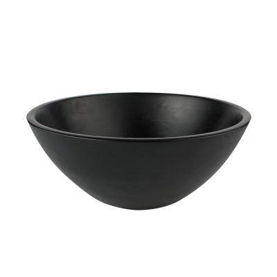 GUNGNIR гевея Салатник GR-BL-15 круглый черный d30х13см каучук 