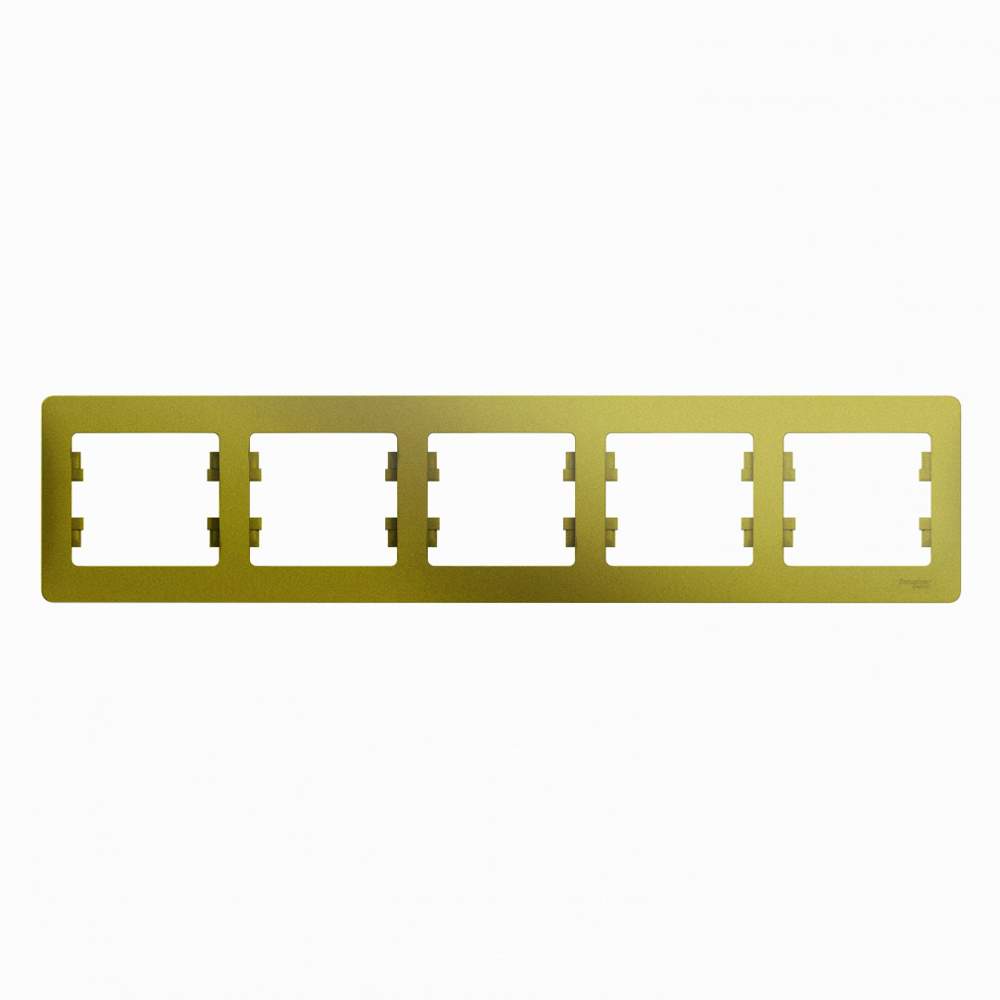 Рамка SE Glossa  Фисташк. 5-м  горизонт. GSL001005