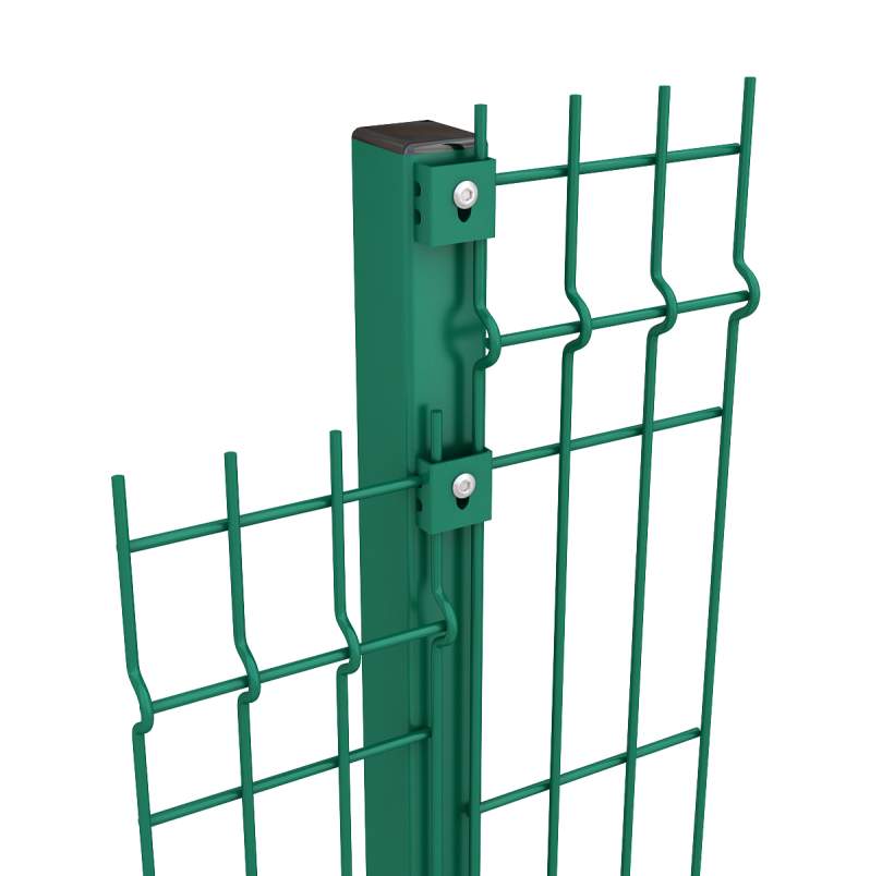 Столб  40х60х2500мм  (1,7мм)  зеленый RAL 6005