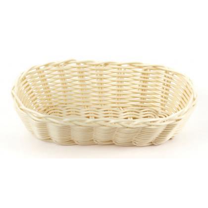 LUXSTAHL Корзинка кт1907 бежевая овал 22х11х6см