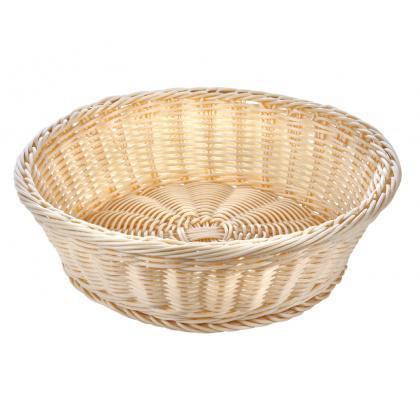 LUXSTAHL Корзинка кт257 бежевая круглая 36х10см