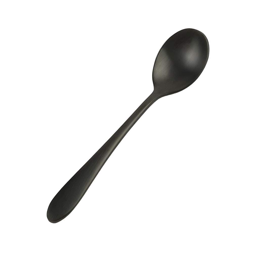 P.L. Proff Cuisine Alessi-Black Ложка чайная 143мм PVD покрытие черный матовый 81280012