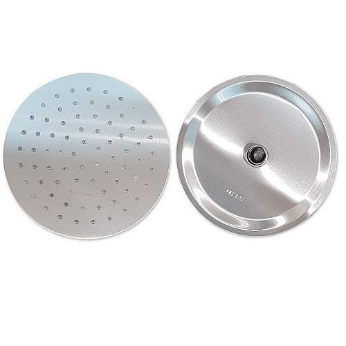 Лейка душевая GFmark  6047  тропический душ  круглая  нерж.