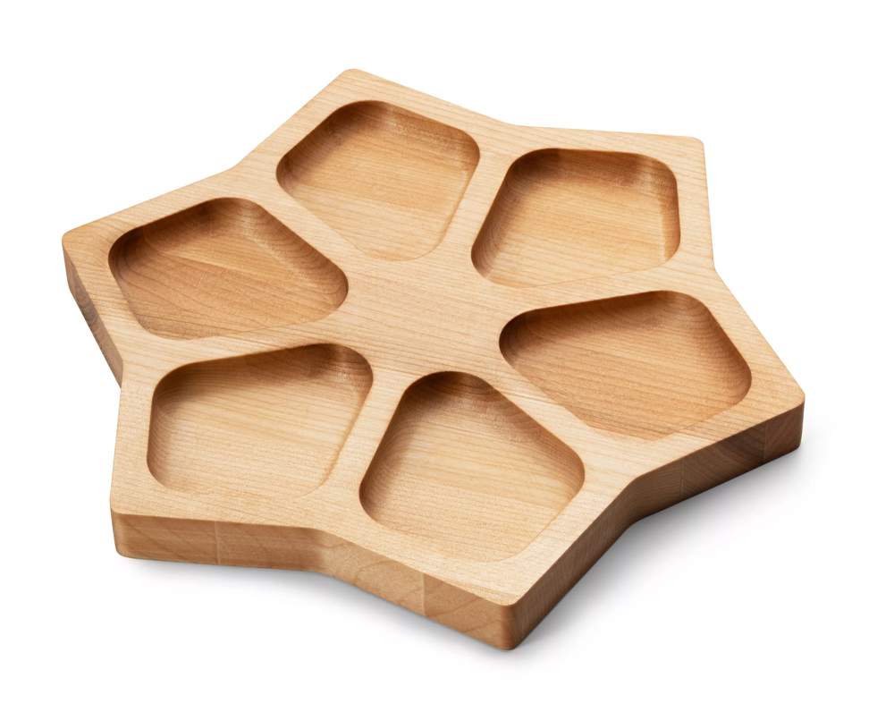 APOLLO Менажница Forza 250х250х20мм FOR-01   