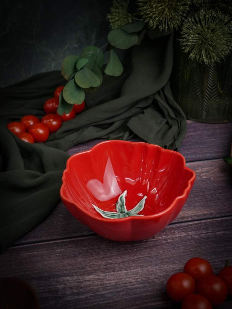 CASA DI FORTUNA Tomato Салатник 600мл 15,4х7см керамика CDF TM06