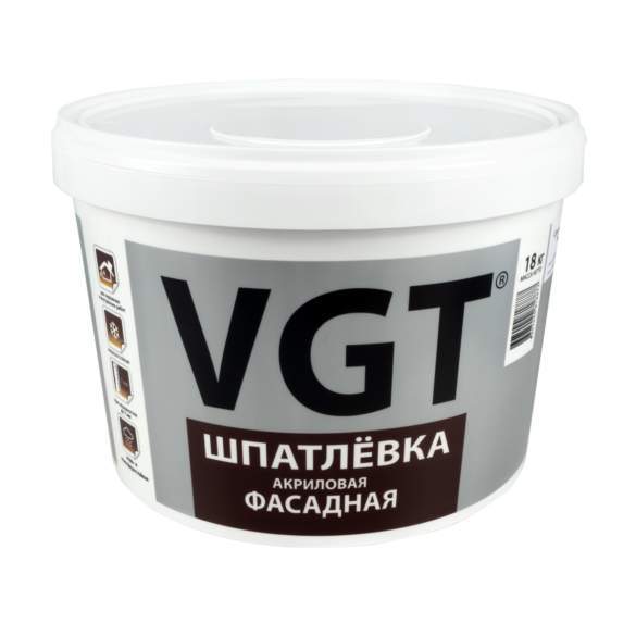 Шпатлевка ВГТ фасадная 18 кг