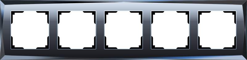 Рамка  Frame чёрная 5-м  WL08-05 Стекло Diamant - W0051208
