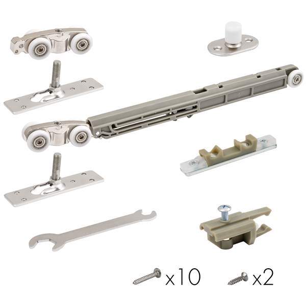 Комплект для радвижных дверей PRO SET 3 soft close+rolles 80 CFA170B