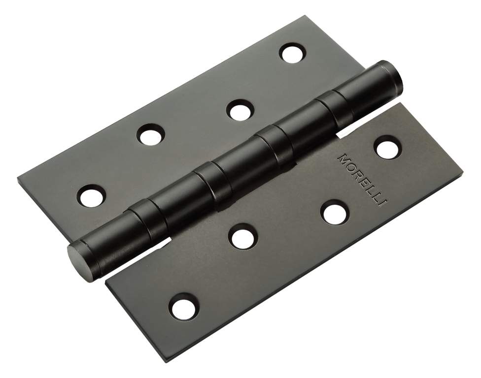 Петля MS 100х70х2,5-4BB  BL  универс., стальная черный 