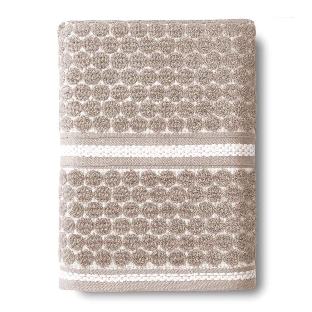 VEROSSA Полотенце Dots tactille кофе/белый 70/140 МХ45 926006