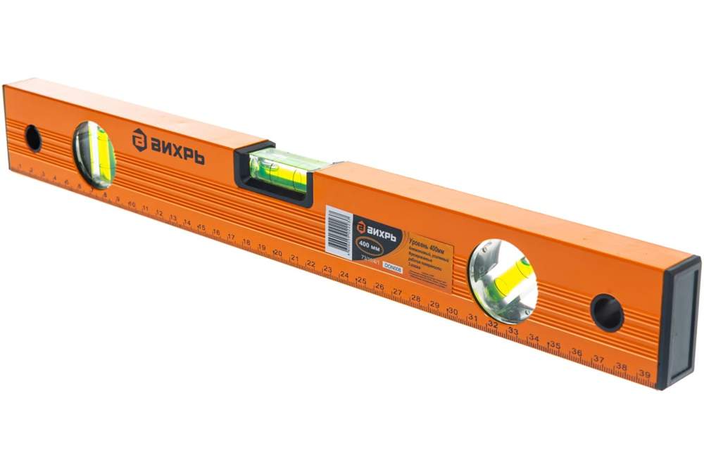 Уровень алюм. фрезерованный 600мм , 3гл.  Вихрь 73/11/4/2