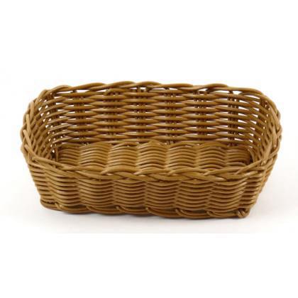 LUXSTAHL Корзинка кт1912 коричневая прям. 21х14,5х6см