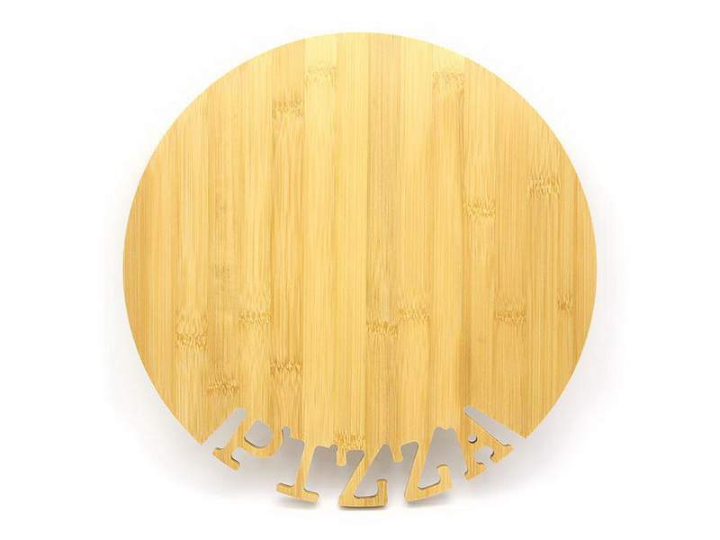 КАТУНЬ бамбук Доска-блюдо д/пиццы КТ-ДР-116 d330х12мм     