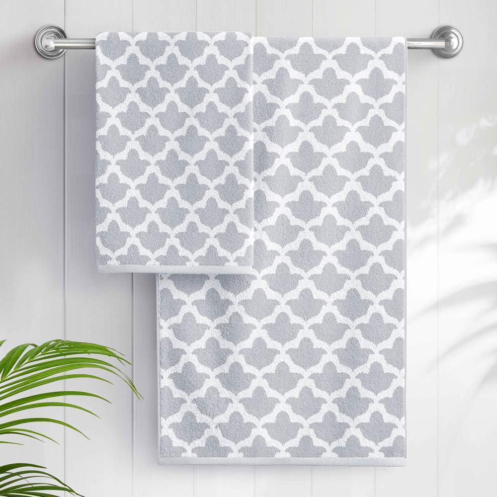 VEROSSA Полотенце Treviso Холодный серый/белый 70/130 МХ45 787547