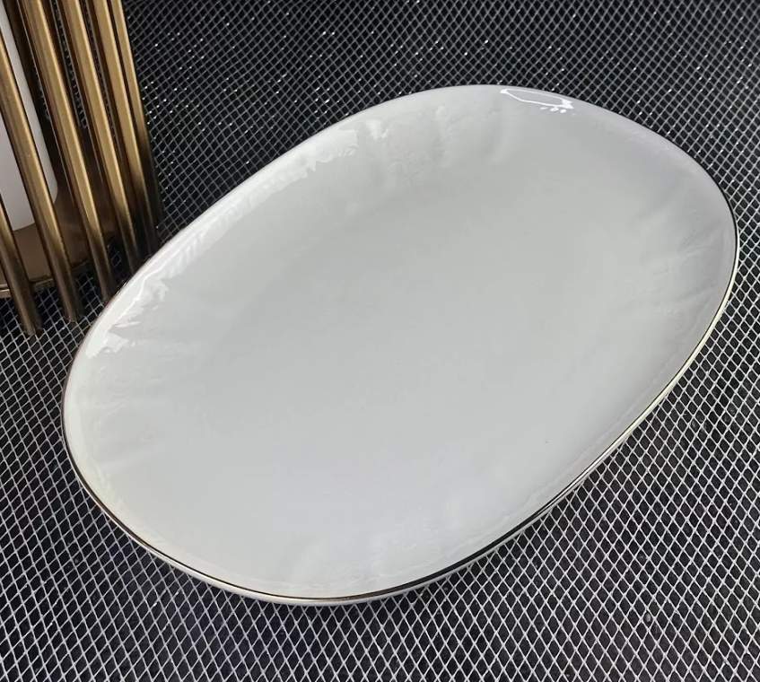 LENARDI Maria Gold Блюдо 226-180 овальное 46см  