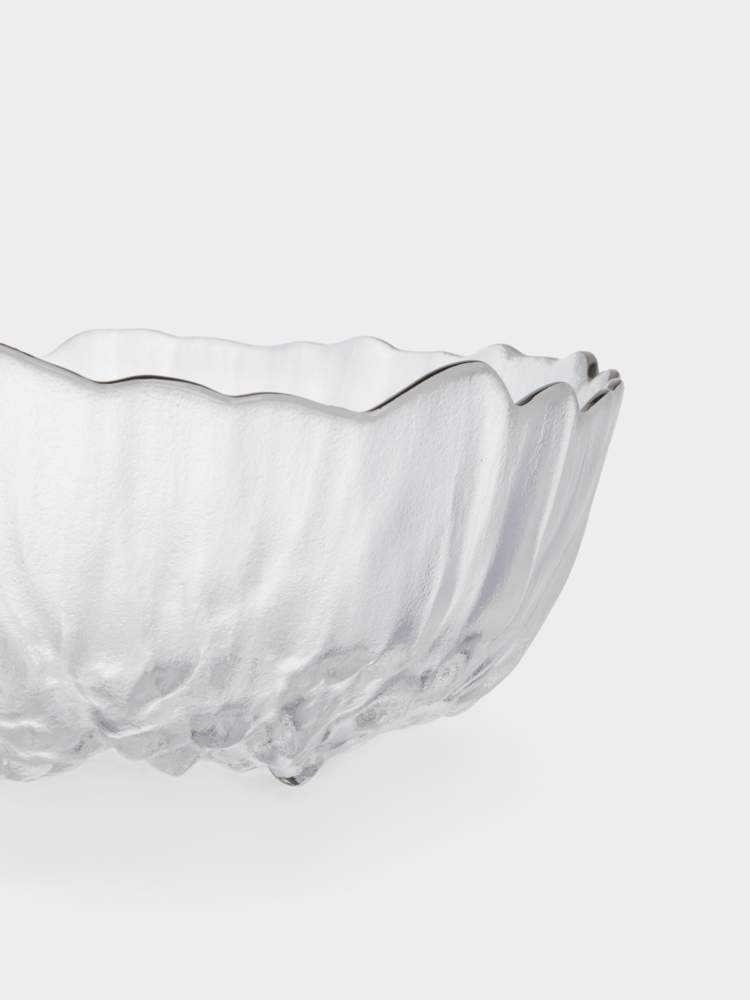 ANNA LAFARG Салатник Piano 1200мл 21х8см с серебристой каймой ANLAF-NC253