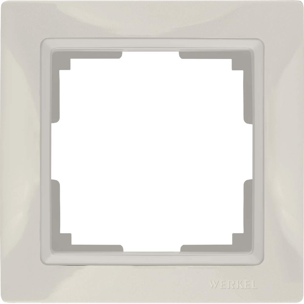 Рамка  Frame сл.кость 1-м  WL03-01-basic Пластик Snabb - W0012003
