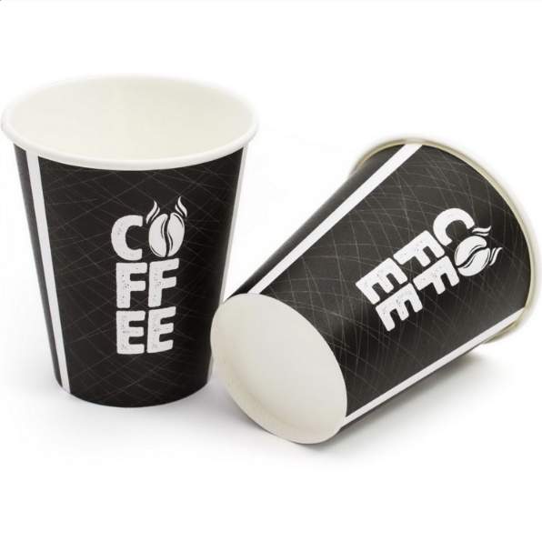 Стакан бумажный 150мл Лихая ночь 1/100шт (ИнтроПластик)