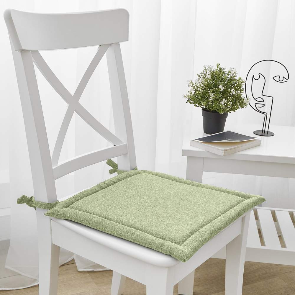 ВОЛШЕБНАЯ НОЧЬ рогожка Подушка д/стула эвкалипт 40х40см 789162 