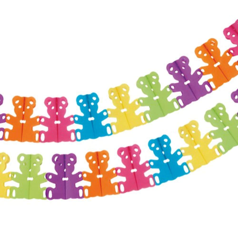 PAP STAR Гирлянда праздничная 4м Мишка 19247