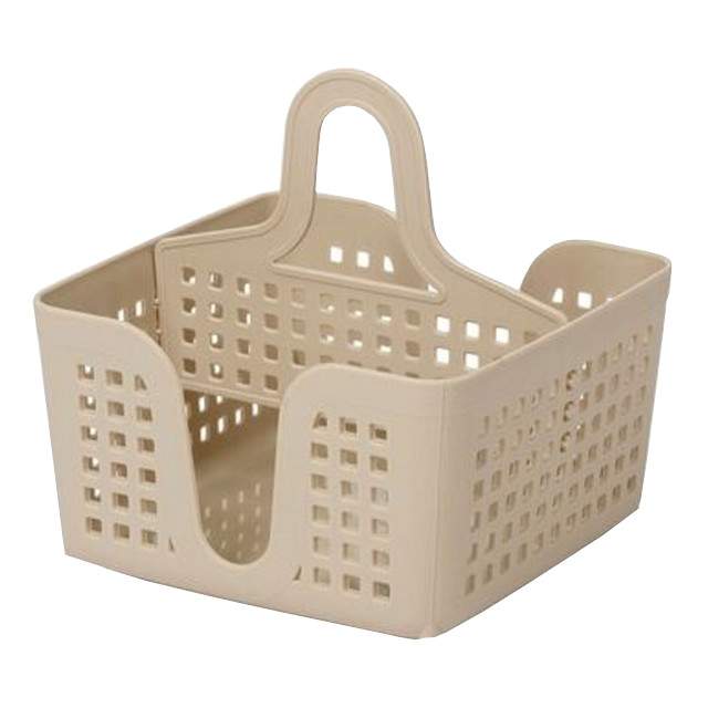 VIOLET Салфетница 430020 латте 2-х секционная 15х15х16см 