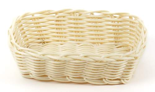 LUXSTAHL Корзинка кт1911 бежевая прям. 18х12х5,5см