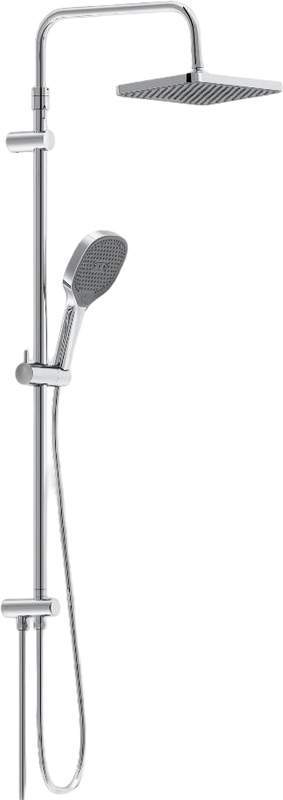 Душ.система Merkur 940000000 верх.душ 310*200 мм, ручн.душ 3 ф-ции 130*250 мм, штанга 1050-1450,хром