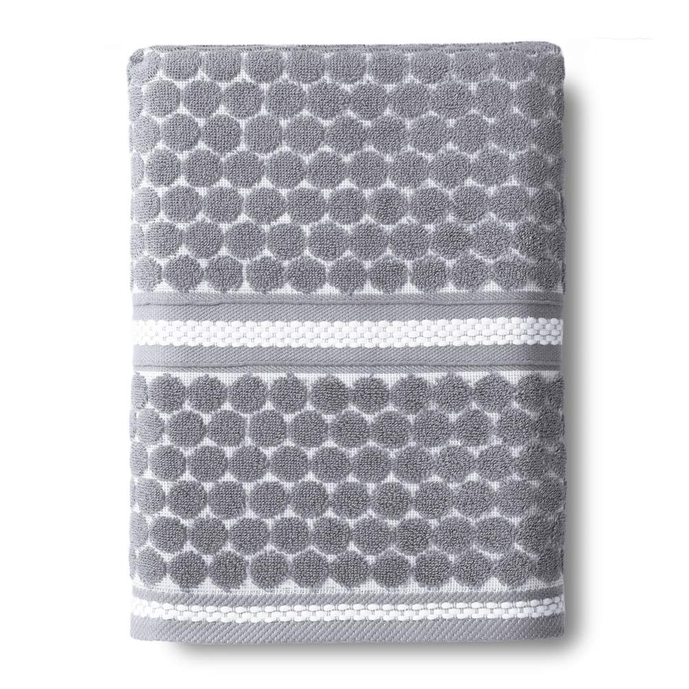 VEROSSA Полотенце Dots tactille графит/белый 70/140 МХ45 926007
