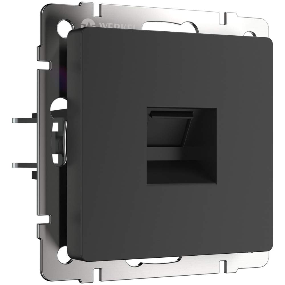 Розетка  Frame RJ-45 чёрный мат. WL08-RJ-45  -  W1181008