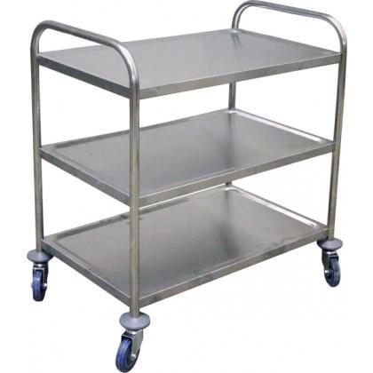 Тележка  кт704/1 сервировочная 3-х ярусная 810х460х850мм