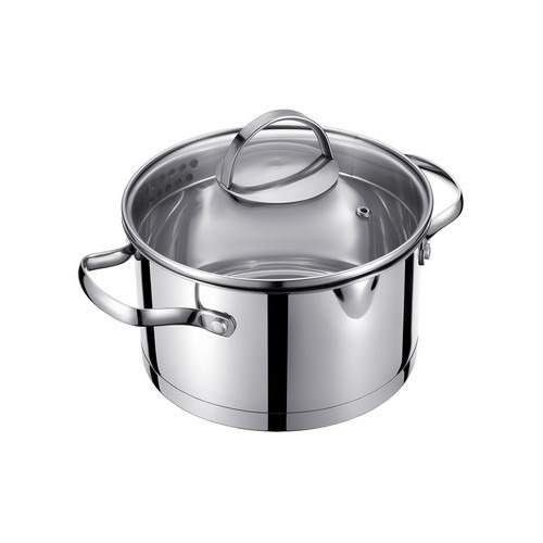 REGENT INOX Linea Torino Кастрюля 93-Tor-03 3600мл нерж.сталь 20х11,5см с крышкой
