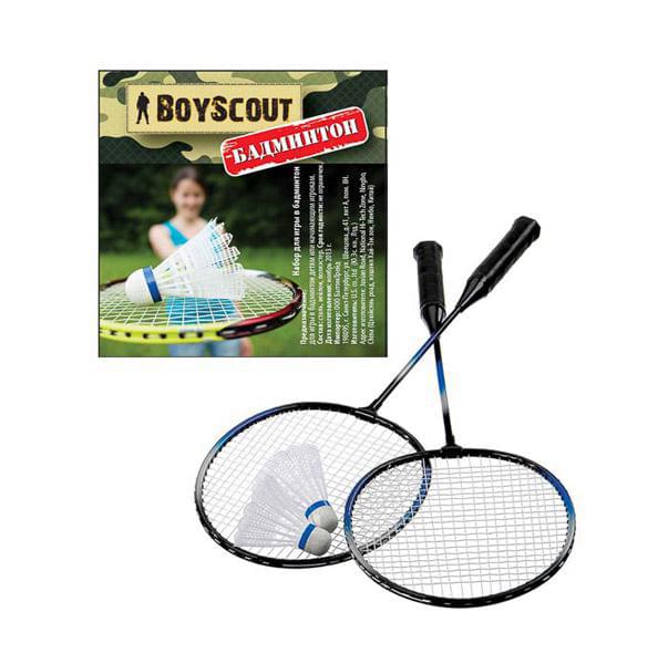 Бадминтон BOYSCOUT в сетке  61450