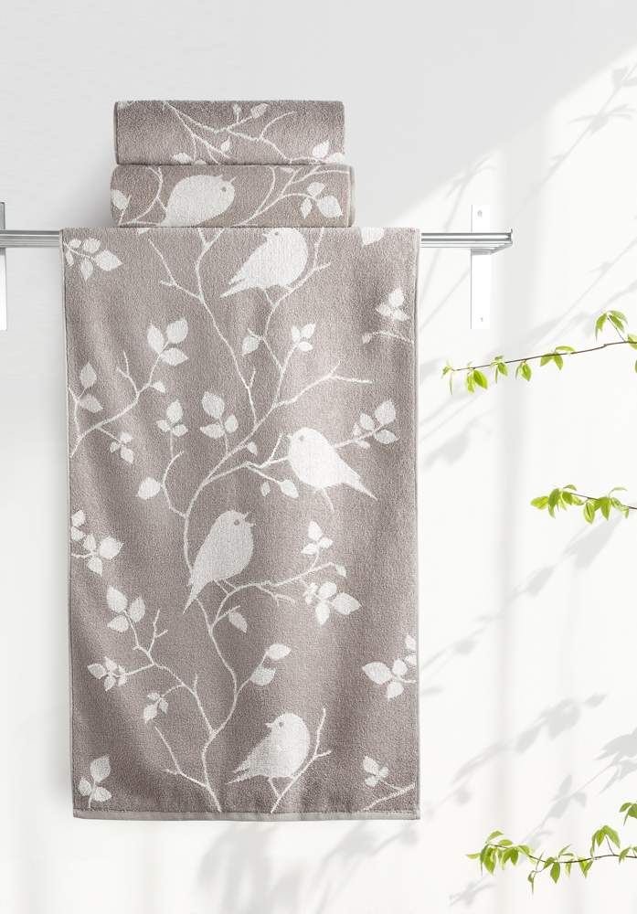 САМОЙЛОВСКИЙ ТЕКСТИЛЬ Полотенце Форест Мокко/светло-бежевый Вид 3 70/140  МХ42  761503