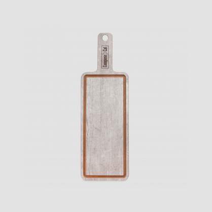 COMPOSEEAT Доска Fashion дуб белый 360х120х6мм для подачи с желобом DSJ36120675KL6