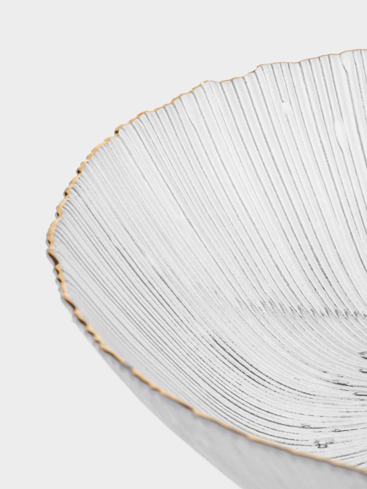 ANNA LAFARG Салатник Wengen 1800мл 25х7см с золотистым кантом ANLAF-WY-099-1