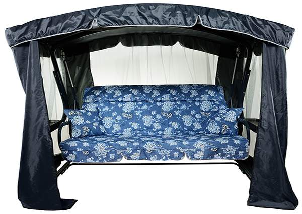 Качели садовые  Орбита Премиум  каркас графит