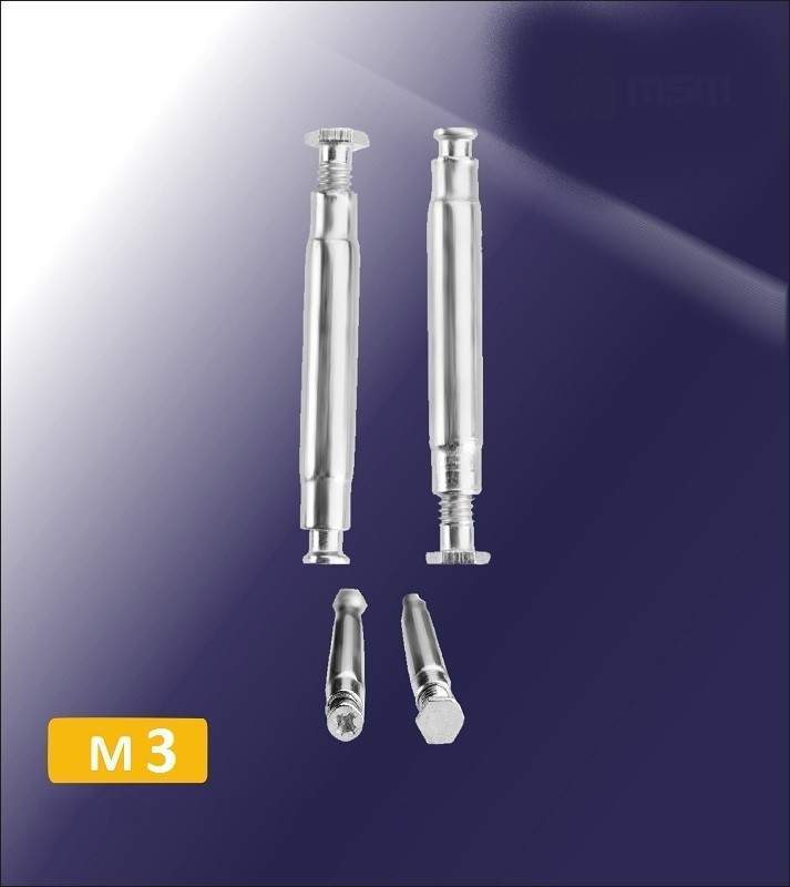 Стяжка д/крепления ручек M-3 PC (никель) 1шт