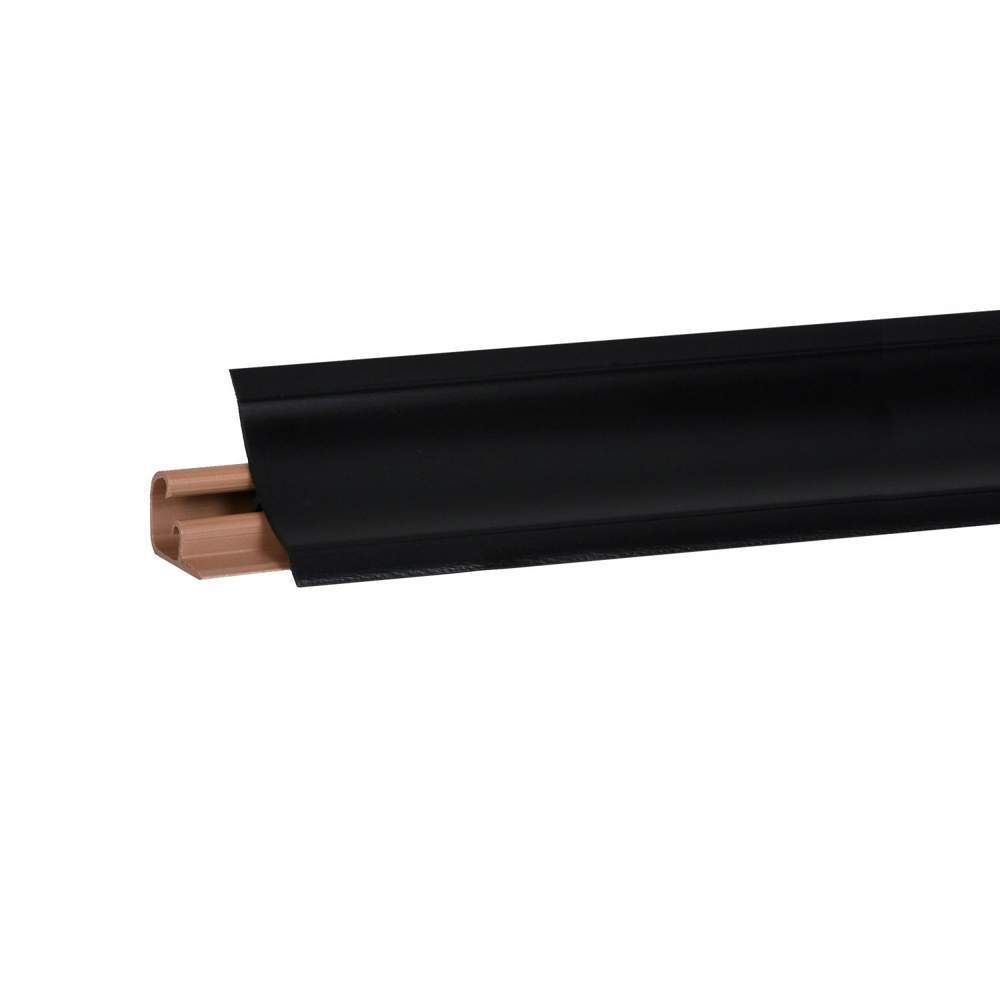 Плинтус д/столешниц  Korner LB-231-6015 (619) 0509 Черный мат  3м (925486)
