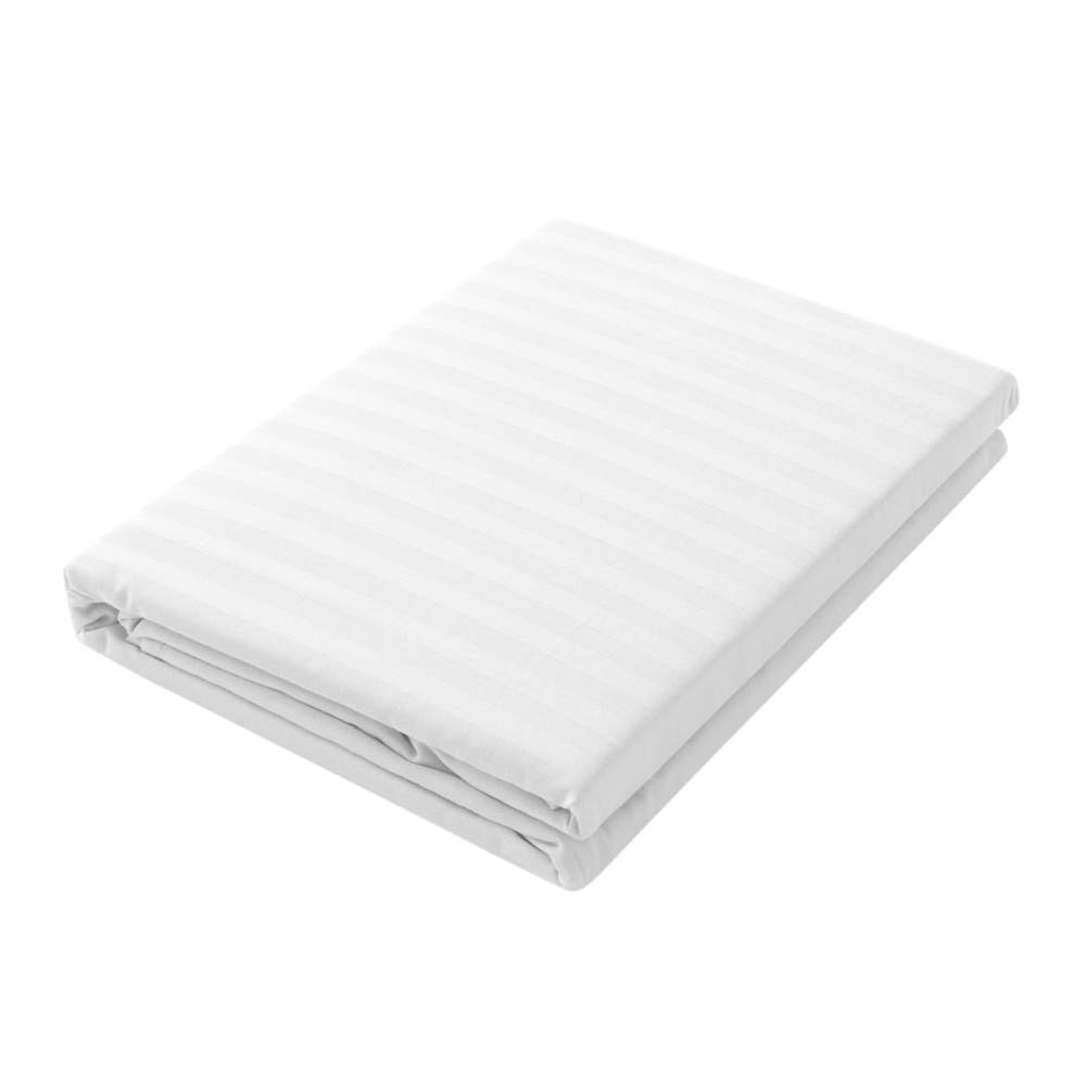 MARIA DE LUXE Stripe полоса 1*1 Пододеяльник 150/215см белый 135гр МДЛсс-ПД-М-150